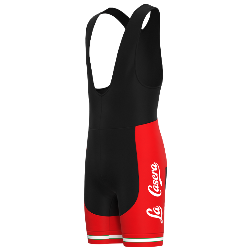 La Casera-Bahamontes Retro Cycling Jersey Short sleeve suit