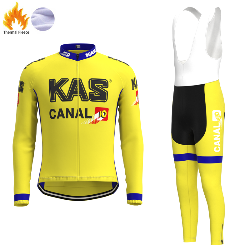 KAS Canal Retro Cycling Jersey Long sleeved suit