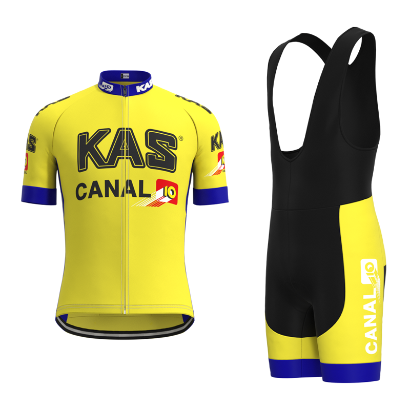 KAS Canal Retro Cycling Jersey Short sleeve suit