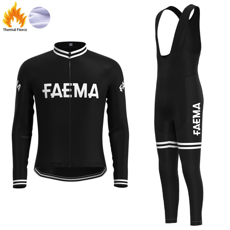 Faema 1955 Retro Cycling Jersey Long sleeved suit