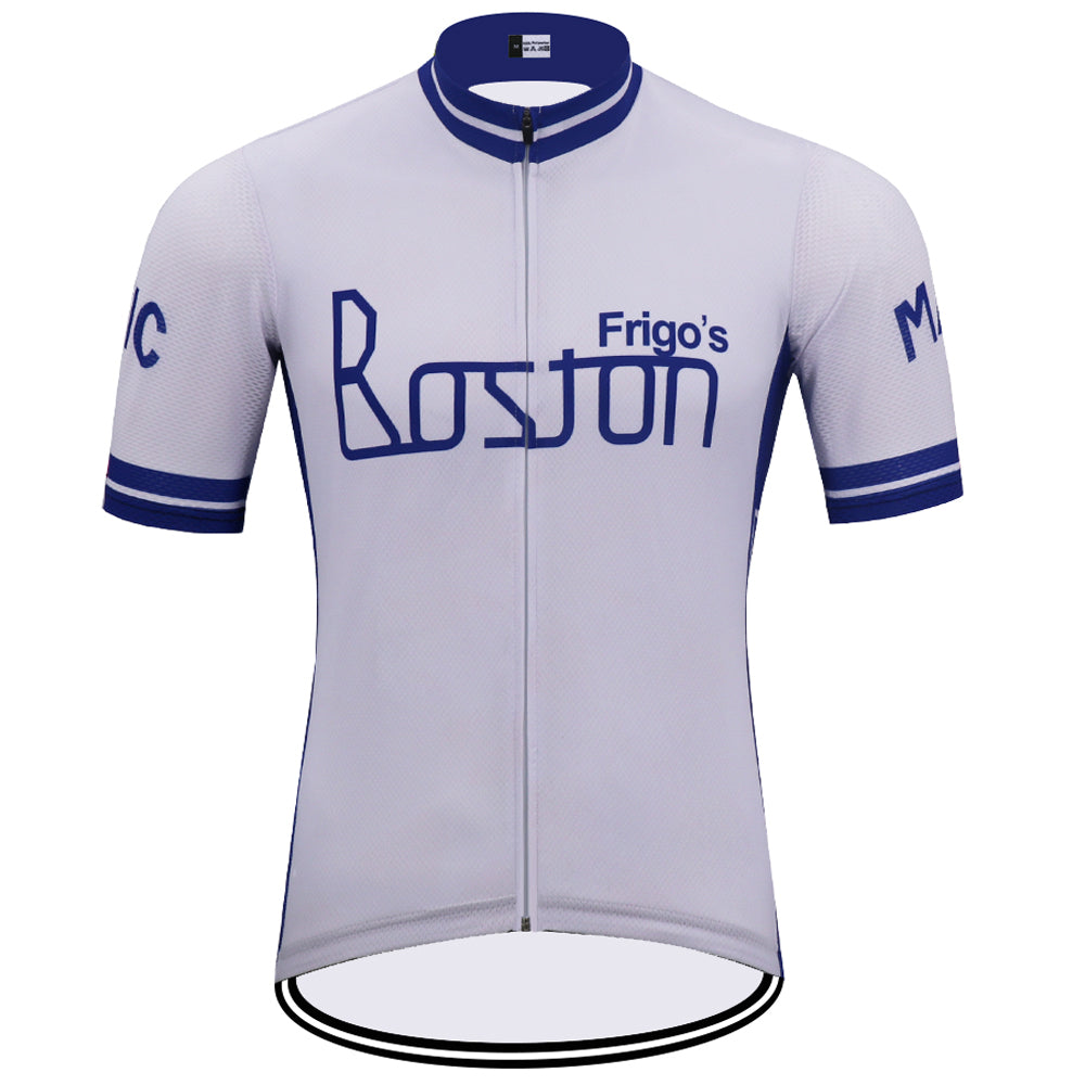 BOSJON Retro Cycling Jersey Short sleeve