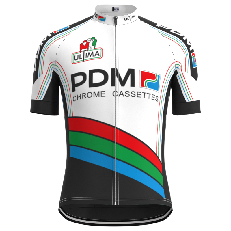 Équipe Cycliste PDM Retro Cycling Jersey Short sleeve suit