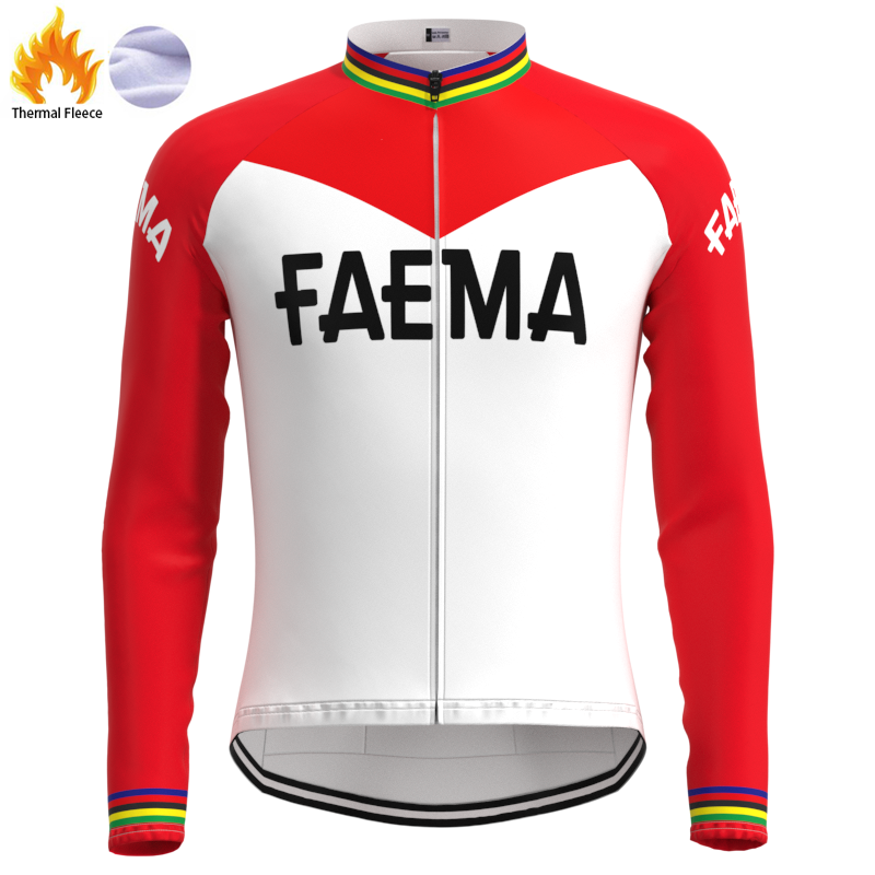 Faema 1969 Retro Cycling Jersey Long sleeved suit