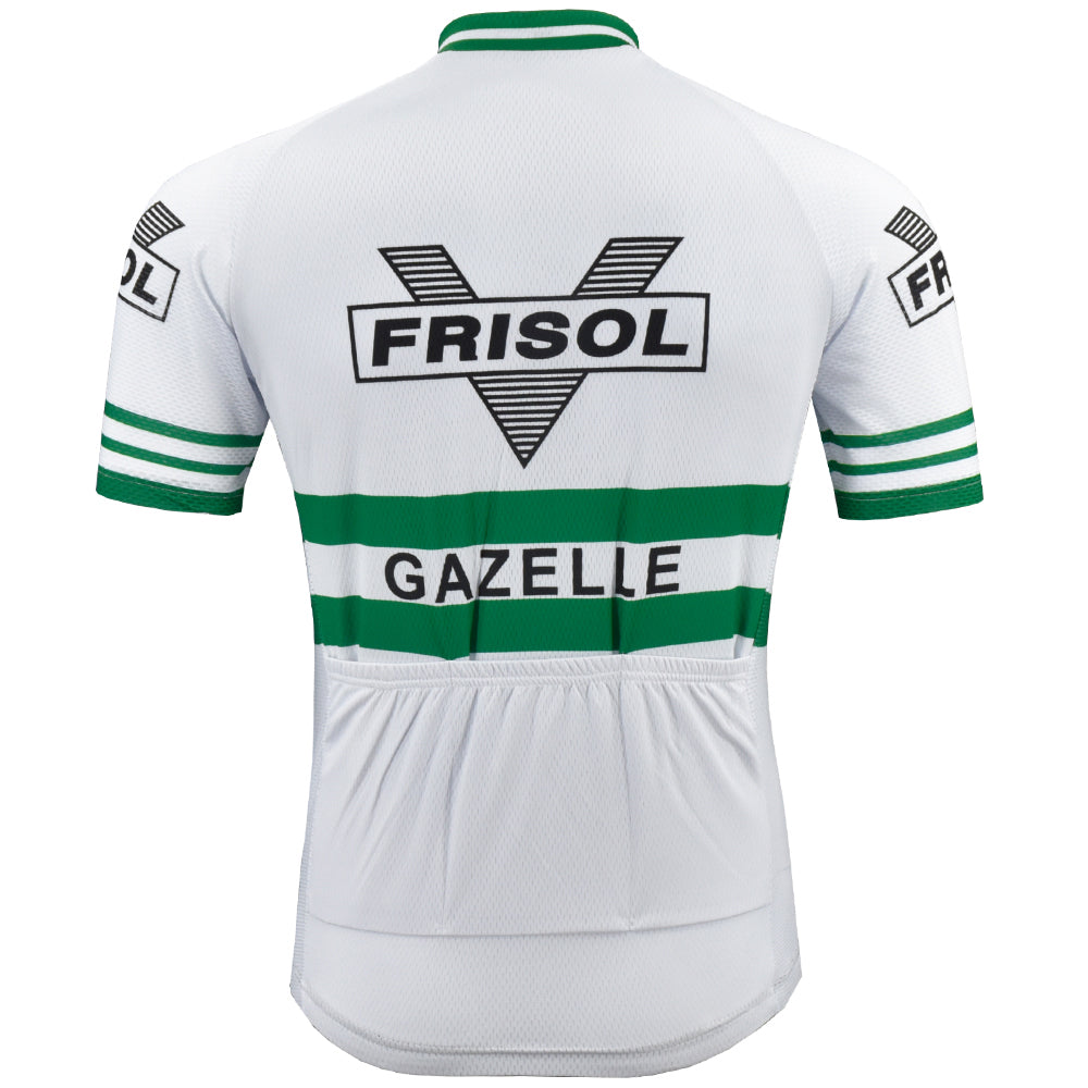 FRISOL Retro Cycling Jersey Short sleeve
