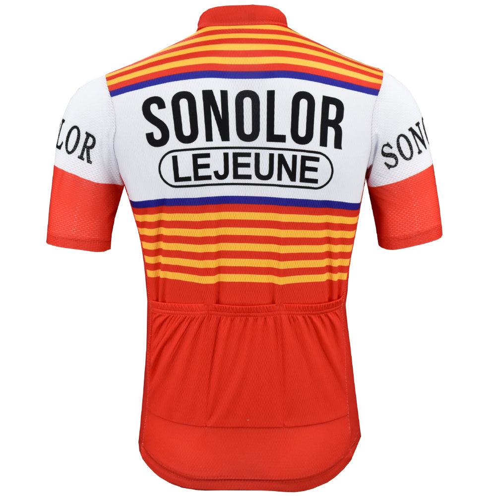 SONOLOR Retro Cycling Jersey Short sleeve