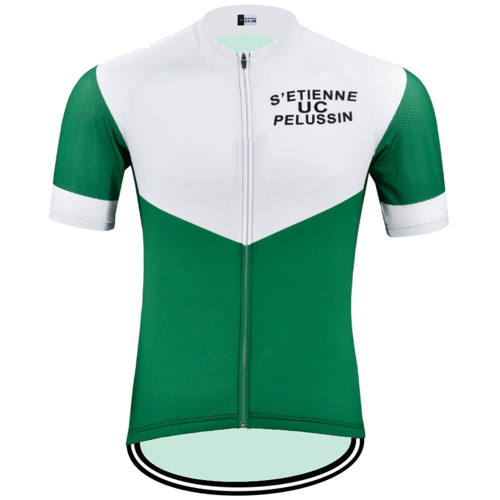 S'ETIENNE Retro Cycling Jersey Short sleeve