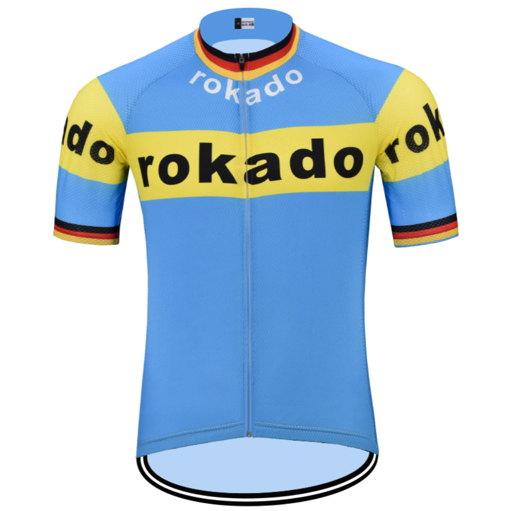 ROKADO Retro Cycling Jersey Short sleeve