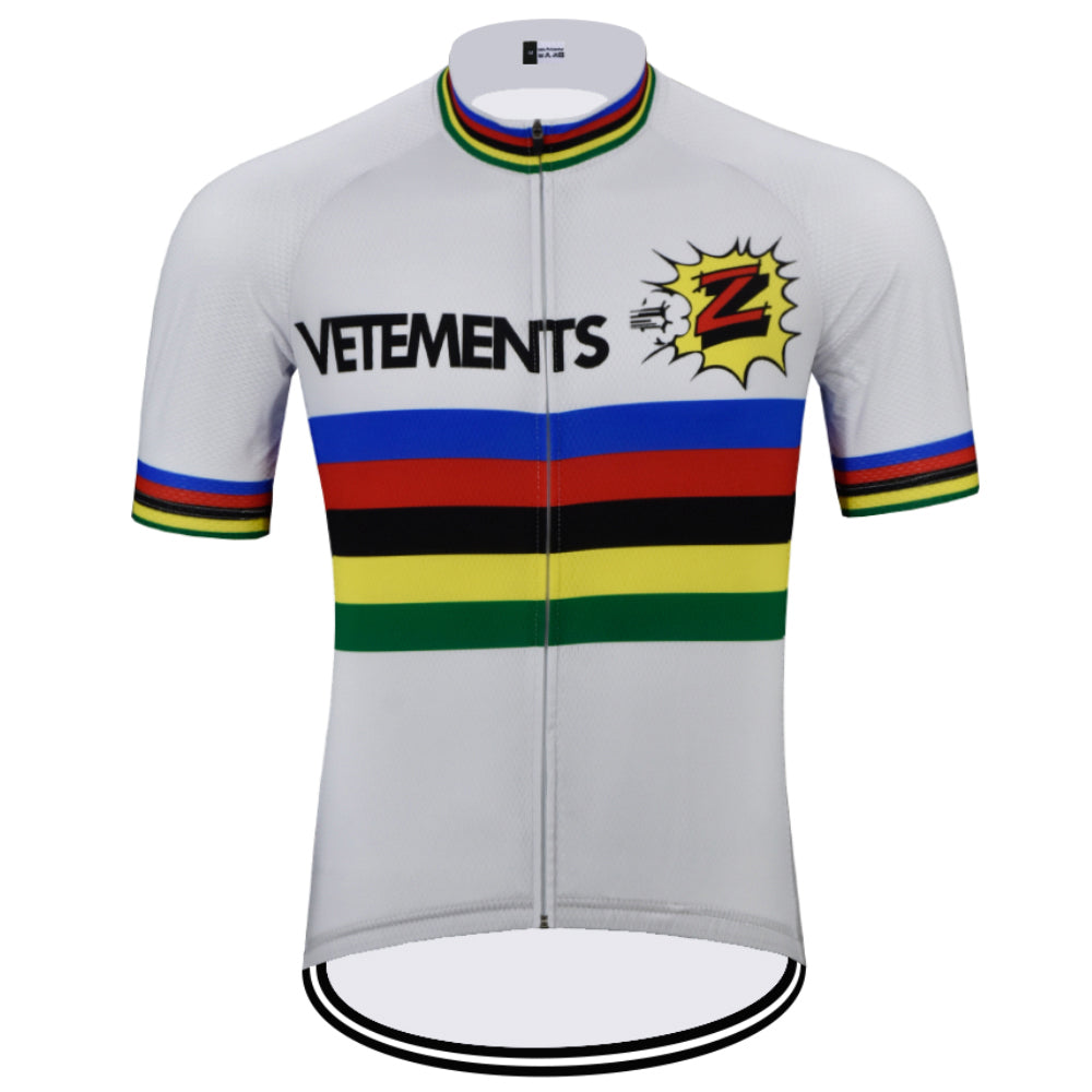 VETEMENTS Retro Cycling Jersey Short sleeve