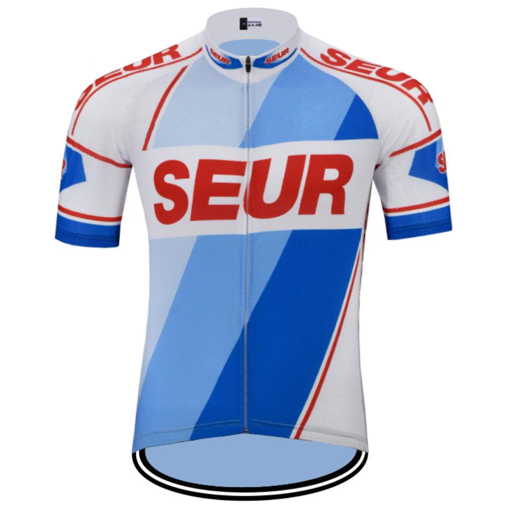 SEUR Retro Cycling Jersey Short sleeve