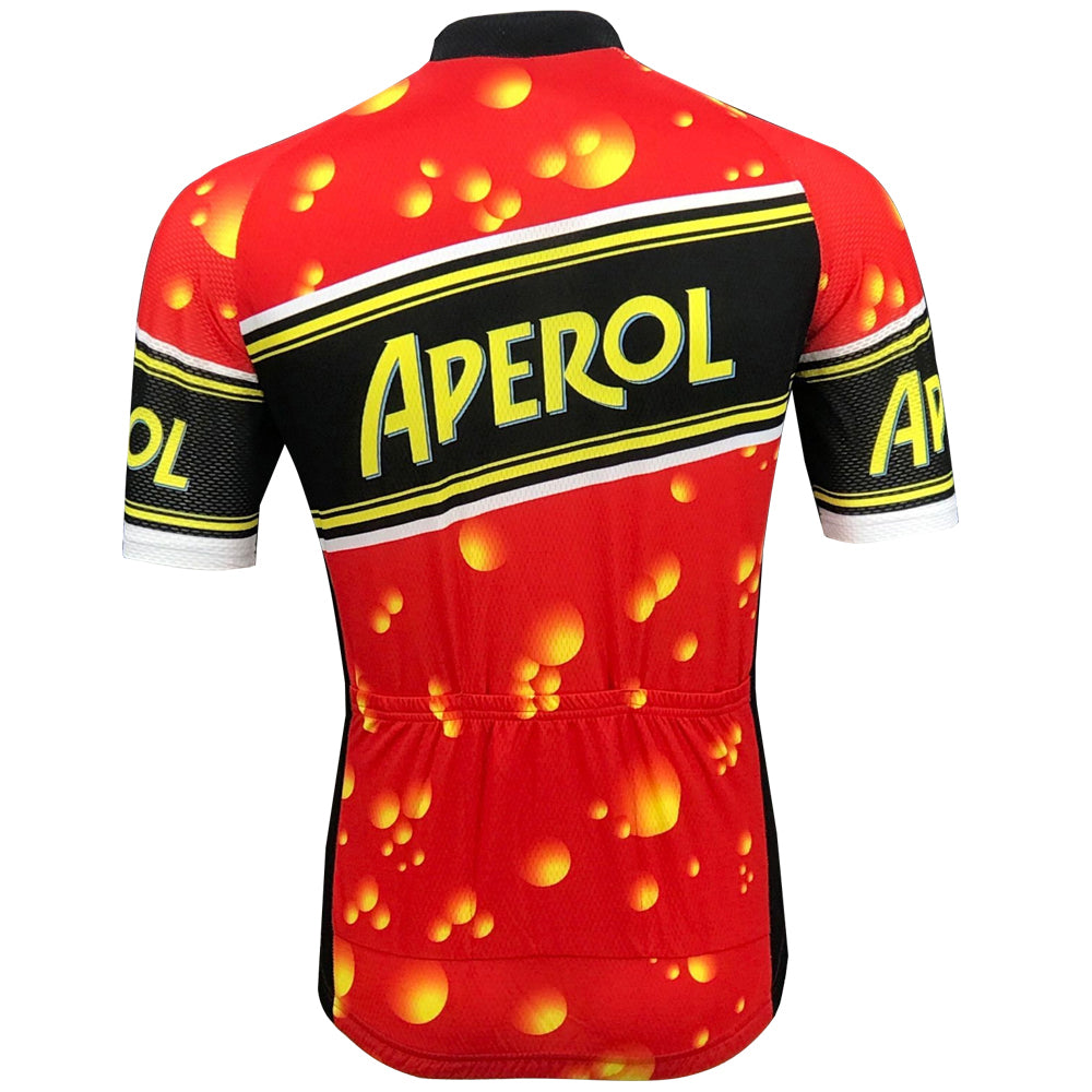 APEROL Retro Cycling Jersey Short sleeve