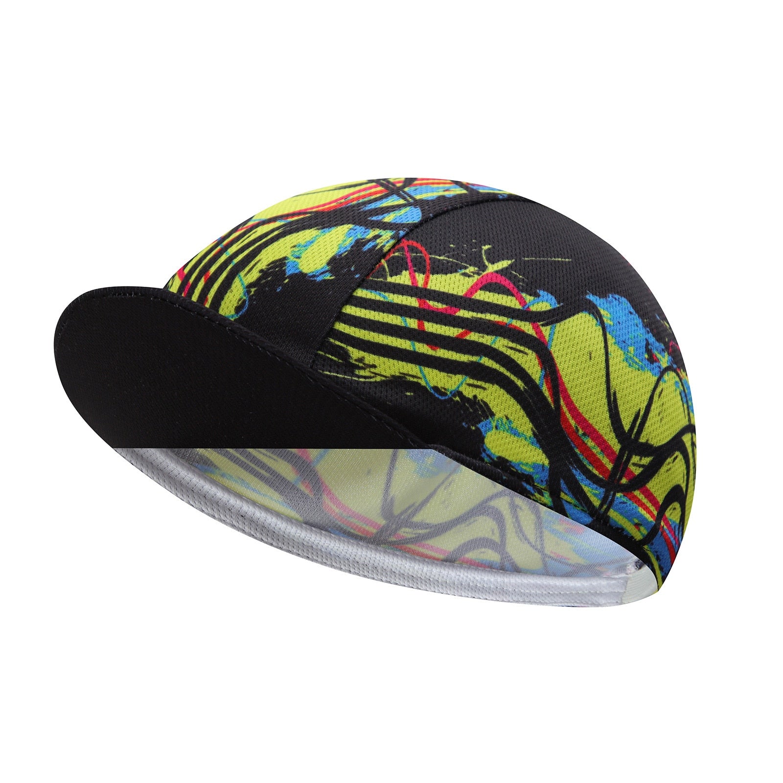 Men's Cycling Cap - Polyester Cycling Hat-Under Helmet - Cycling Helmet Liner Breathable&Sweat Uptake
