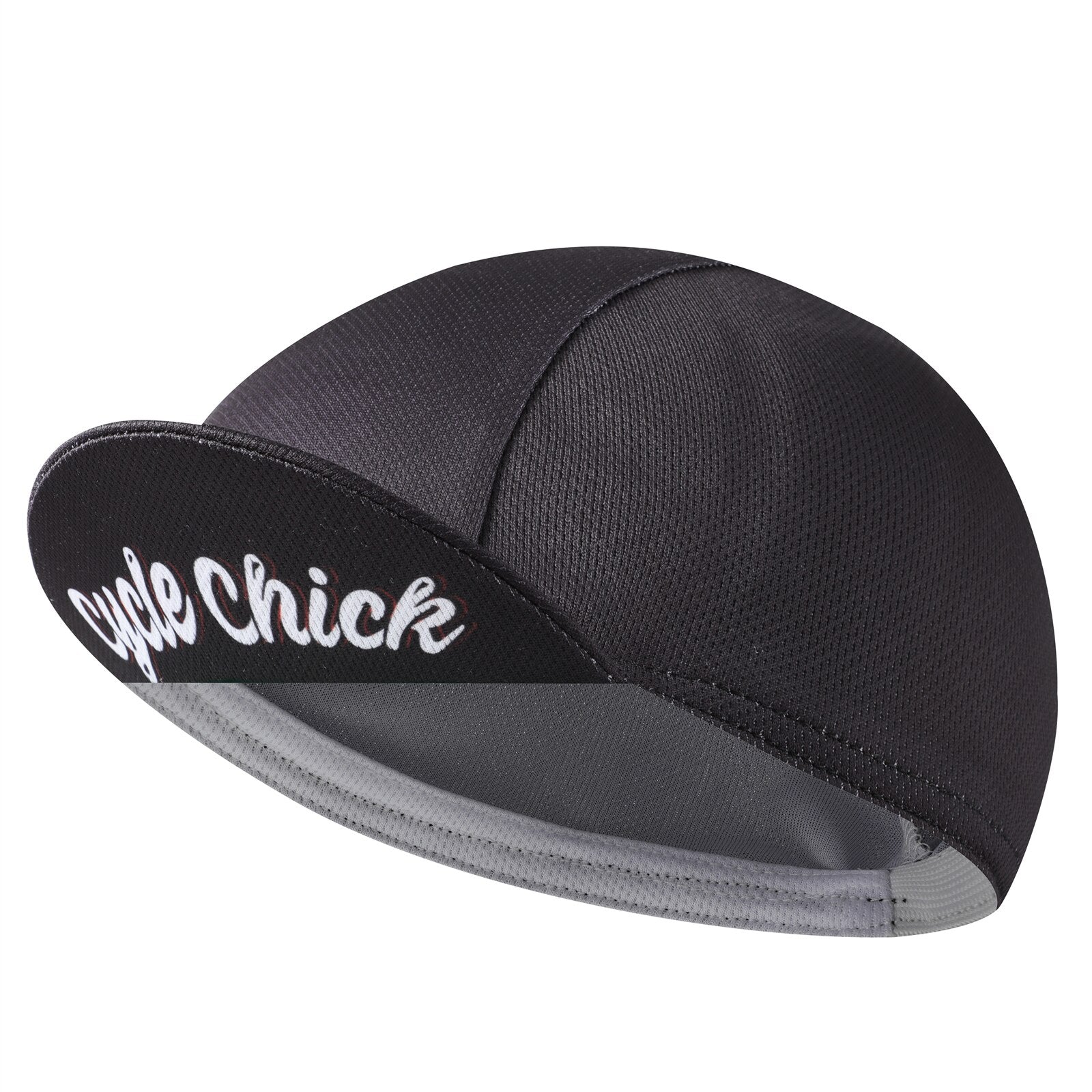 Black Cycling Cap - Polyester Cycling Hat-Under Helmet - Cycling Helmet Liner Breathable&Sweat Uptake