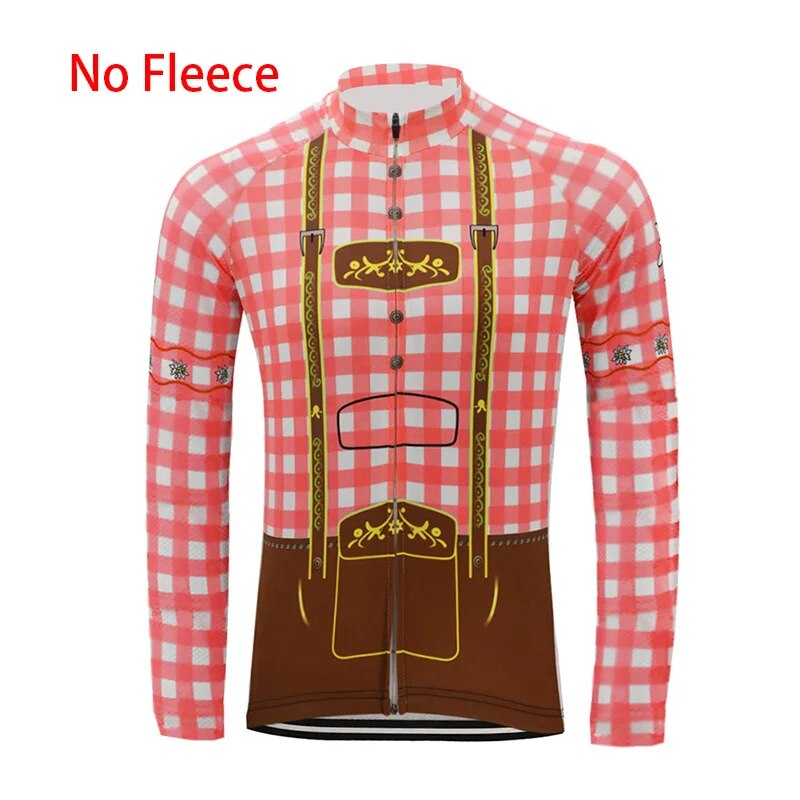 Retro Cycling Jersey Long sleeved suit