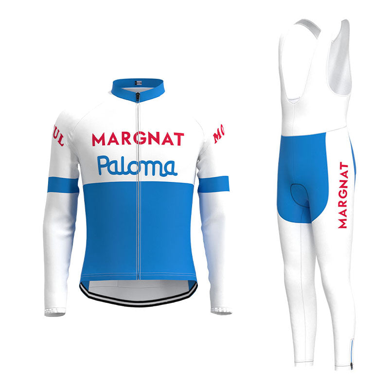 Margnat Paloma Retro Cycling Jersey Long Set (With Fleece Option)