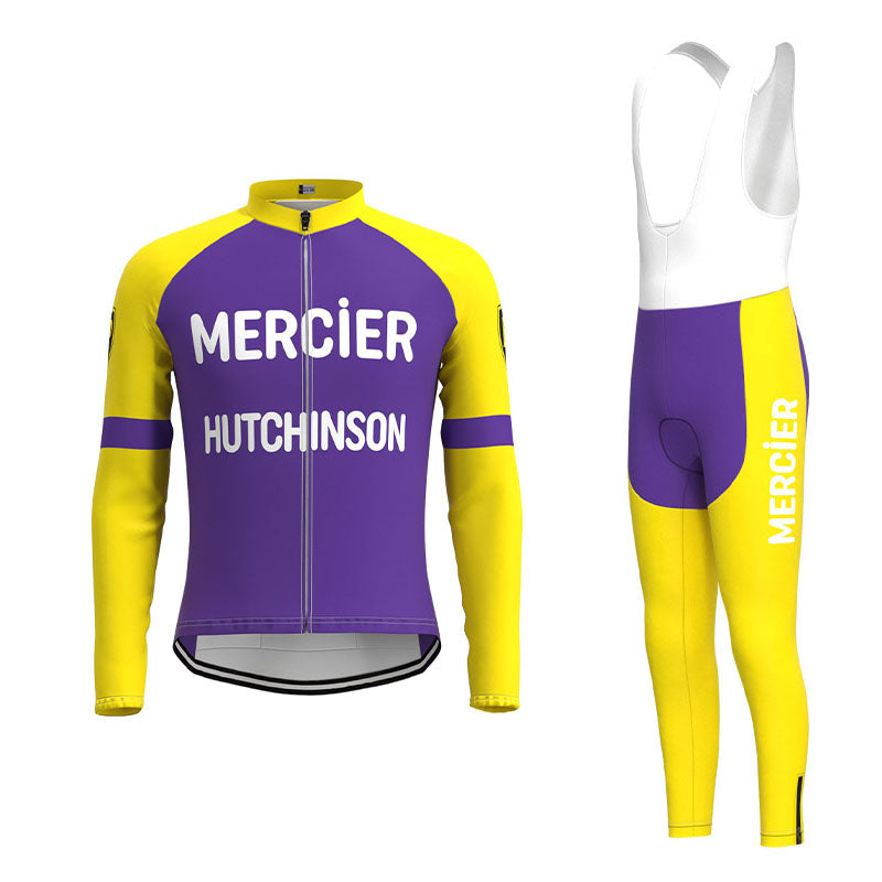 Mercier Hutchinson BP Retro Cycling Jersey Long Set (With Fleece Option)