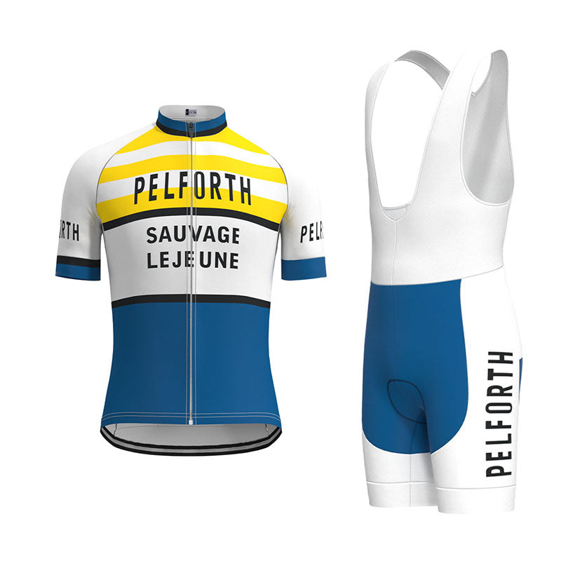 Pelforth Sauvage Lejeune Retro Cycling Jersey Set