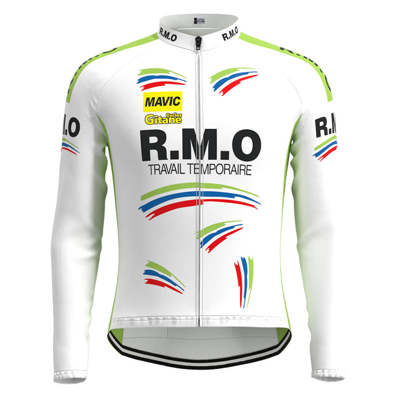 RMO Travail Temporaire Retro Cycling Jersey Long Set (With Fleece Option)