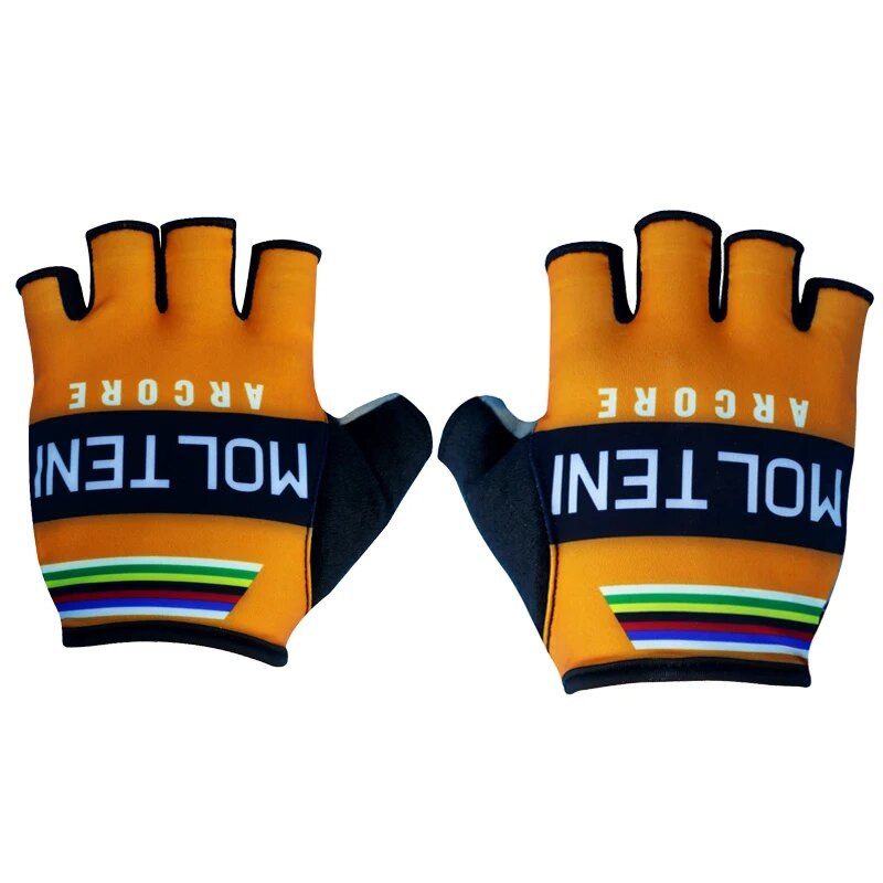 Retro Cycling Gloves Guantes Ciclismo Half finger wear-resisting Mittens Guantes Mtb