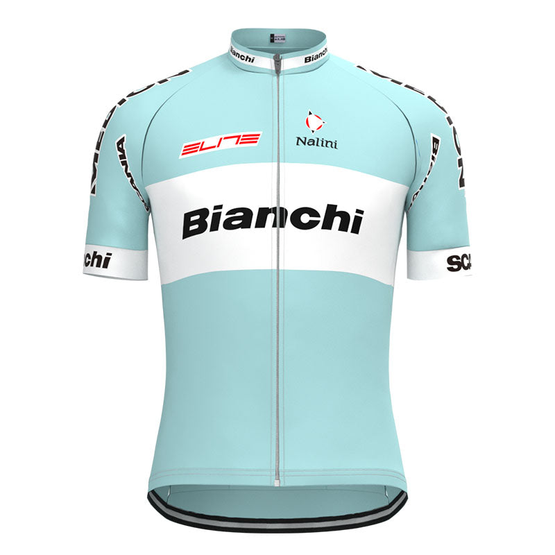 BIANCHI Nalini Retro Cycling Jersey Short sleeve suit