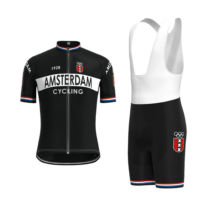 Amsterdam Cycling Team Retro Cycling Jersey Set
