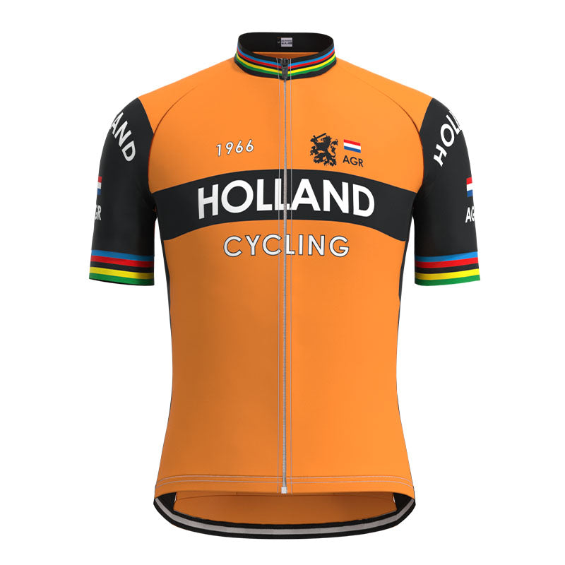 HOLLAND Cycling Team Retro Cycling Jersey Set