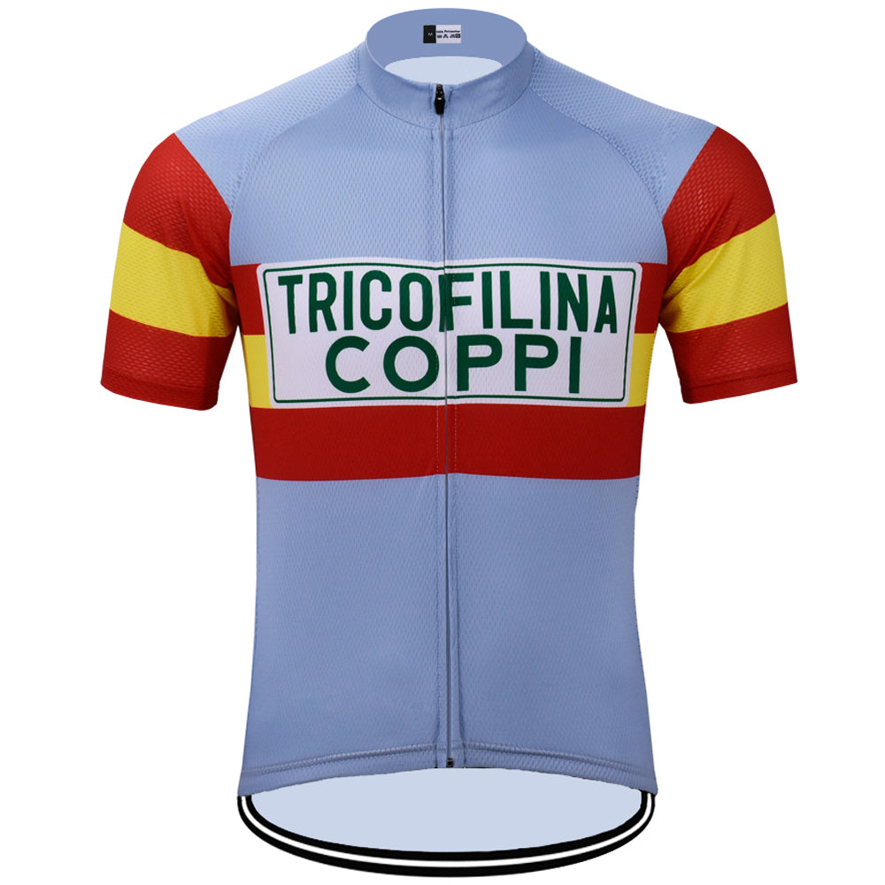 TRICOFILINA Retro Cycling Jersey Short sleeve