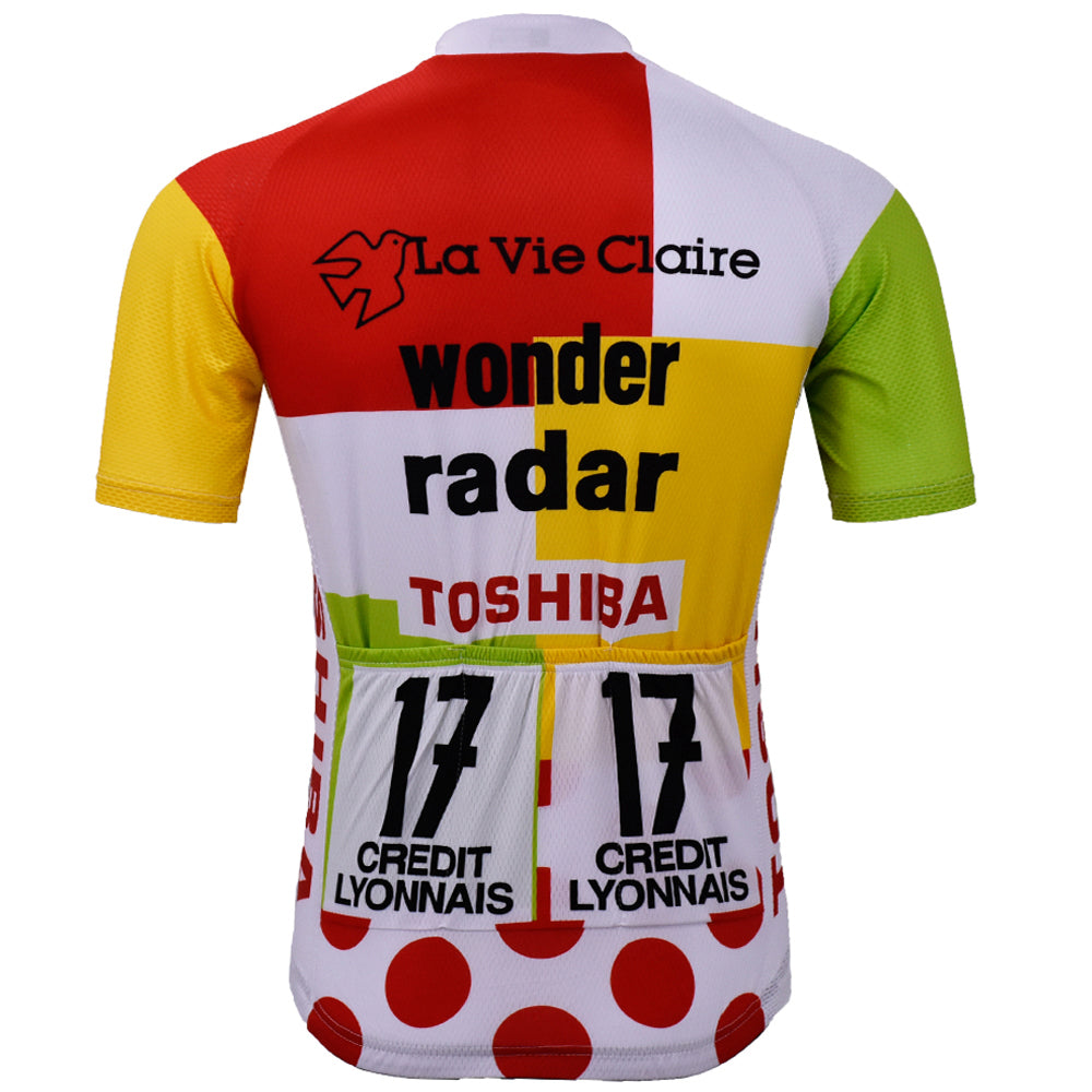 Radar Retro Cycling Jersey Short sleeve