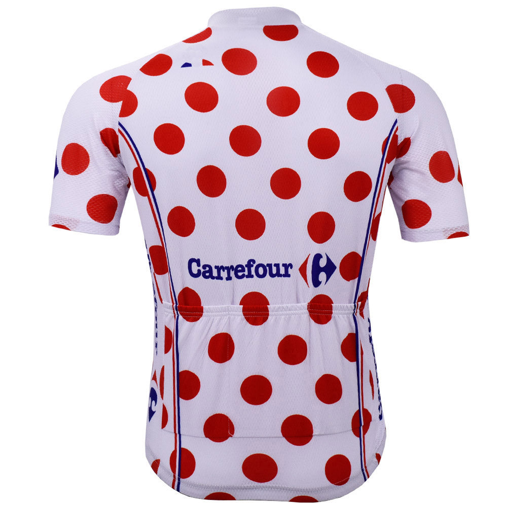 Carrefour Retro Cycling Jersey Short sleeve
