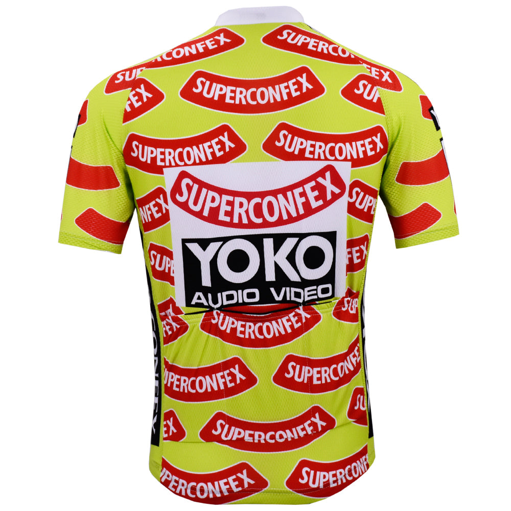 YOKO Retro Cycling Jersey Short sleeve