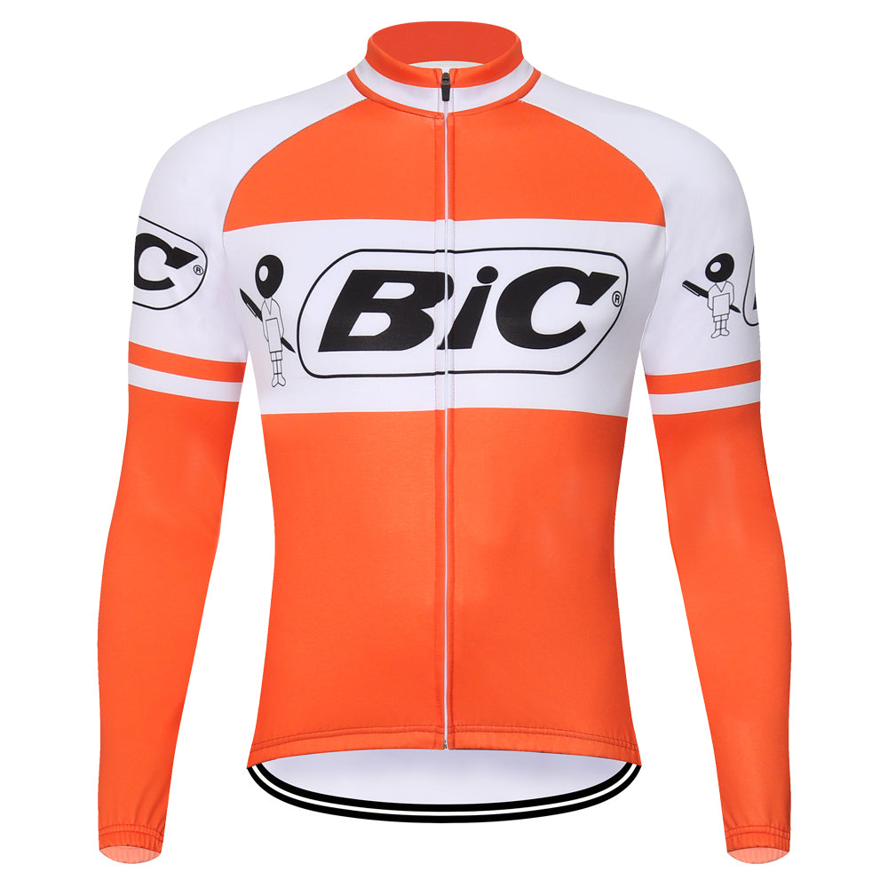 BIC Retro Cycling Jersey long sleeve