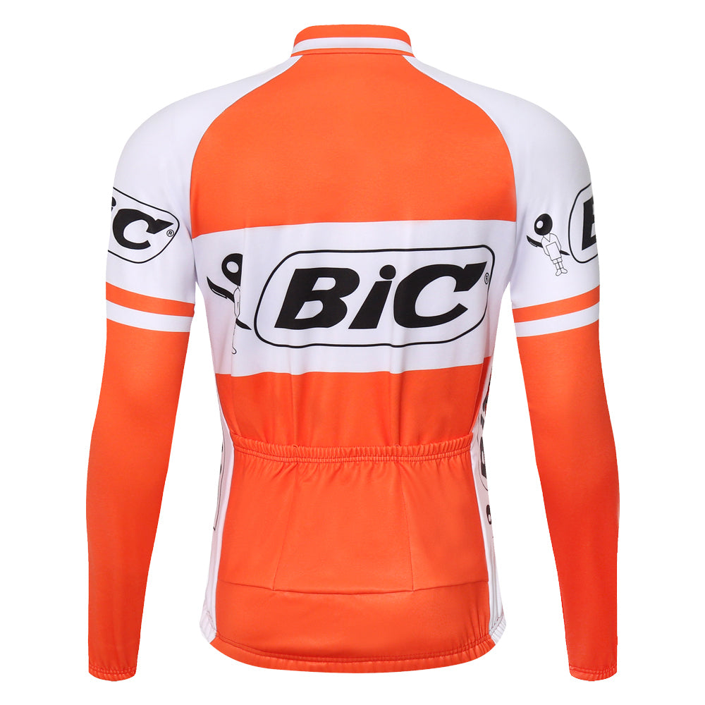 BIC Retro Cycling Jersey long sleeve