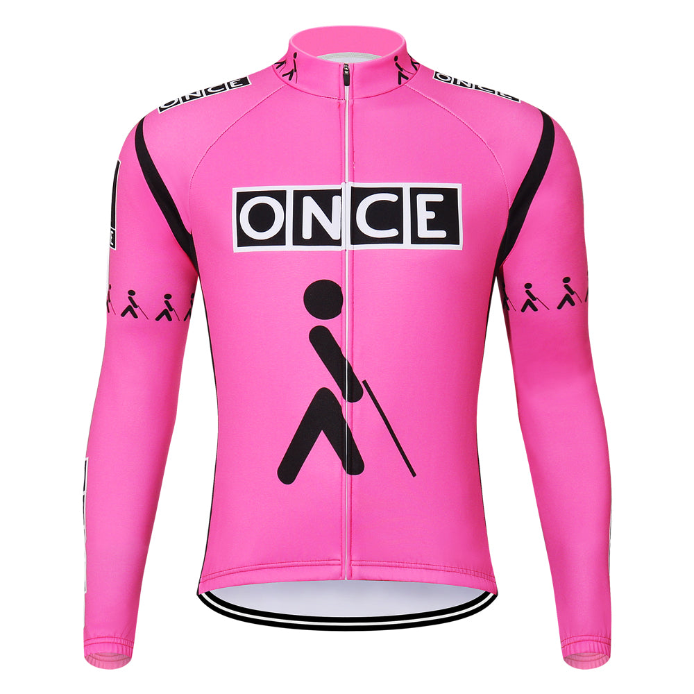 ONCE Retro Cycling Jersey long sleeve
