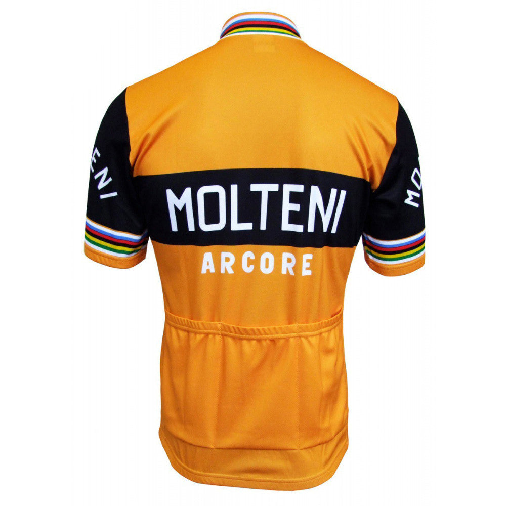 Molteni Retro Cycling Jersey Short sleeve