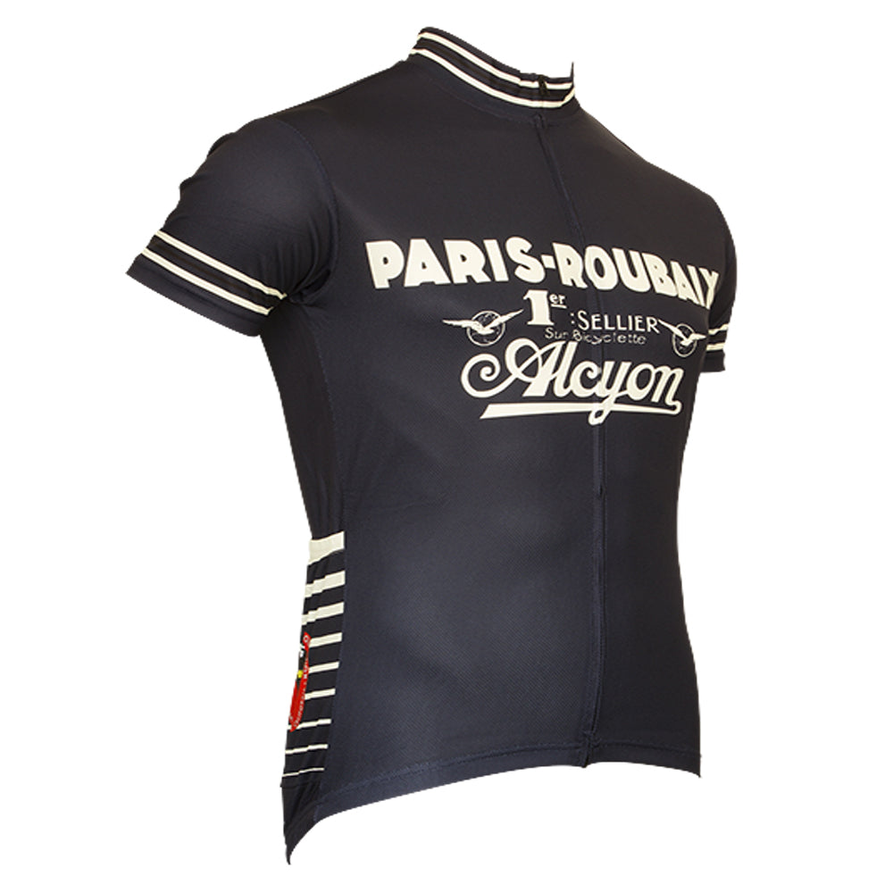 PARIS Retro Cycling Jersey Short sleeve