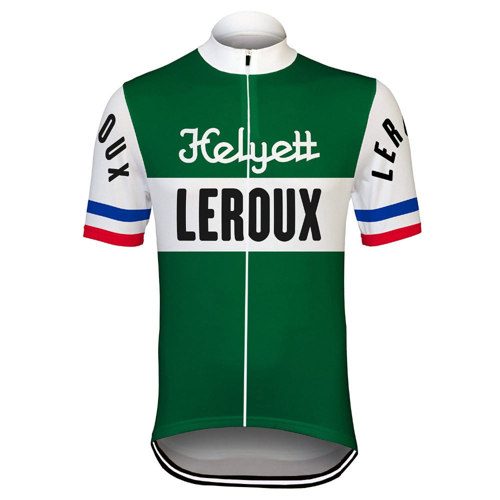LEROUX Retro Cycling Jersey Short sleeve