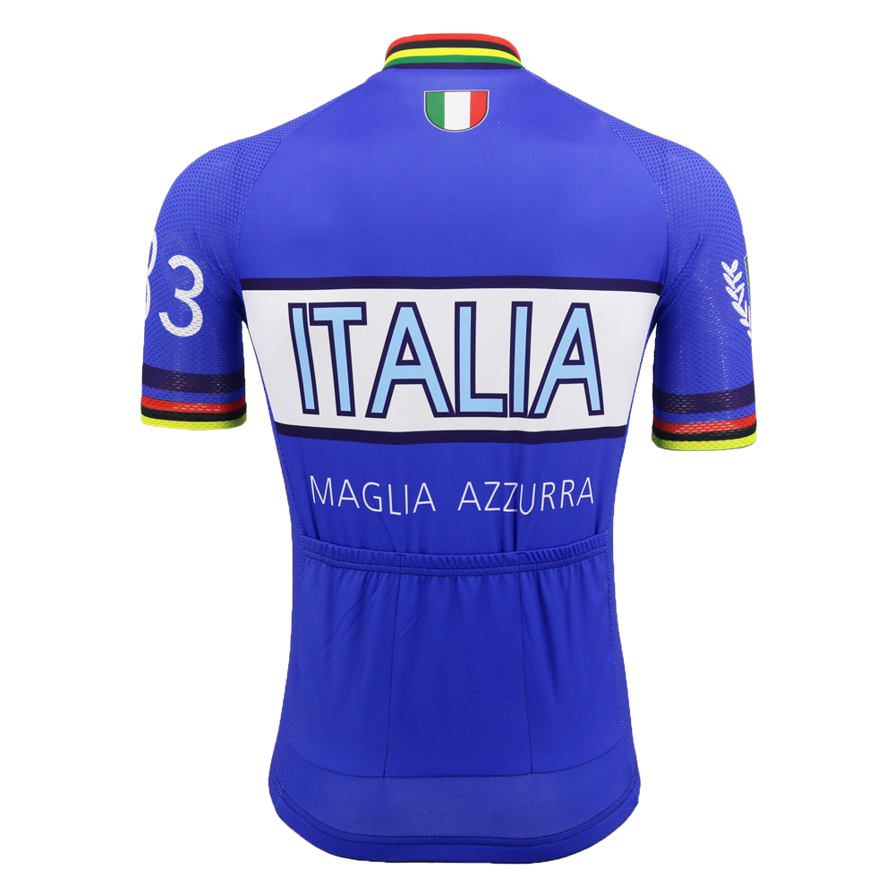 ITALIA Retro Cycling Jersey Short sleeve