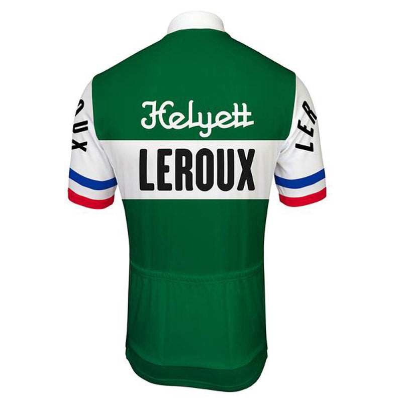 LEROUX Retro Cycling Jersey Short sleeve