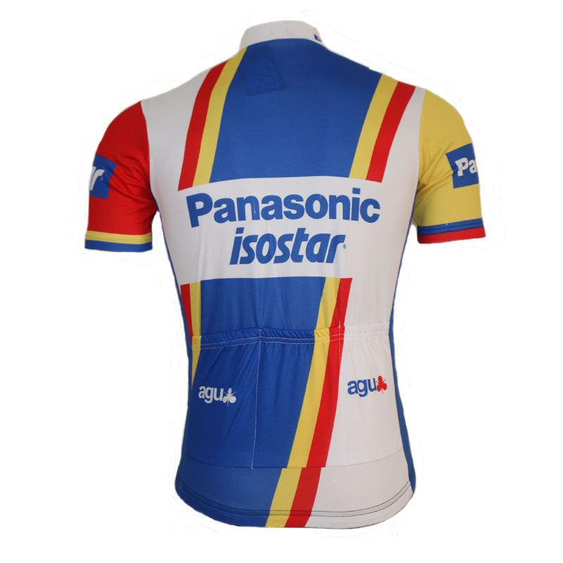 PANASONIC Retro Cycling Jersey Short sleeve