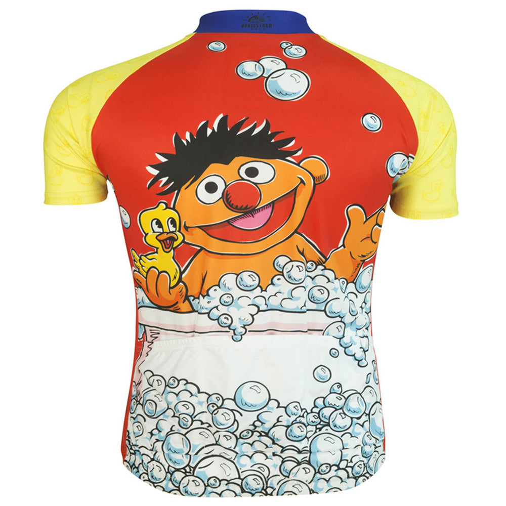 BERT ERNIE Retro Cycling Jersey Short sleeve