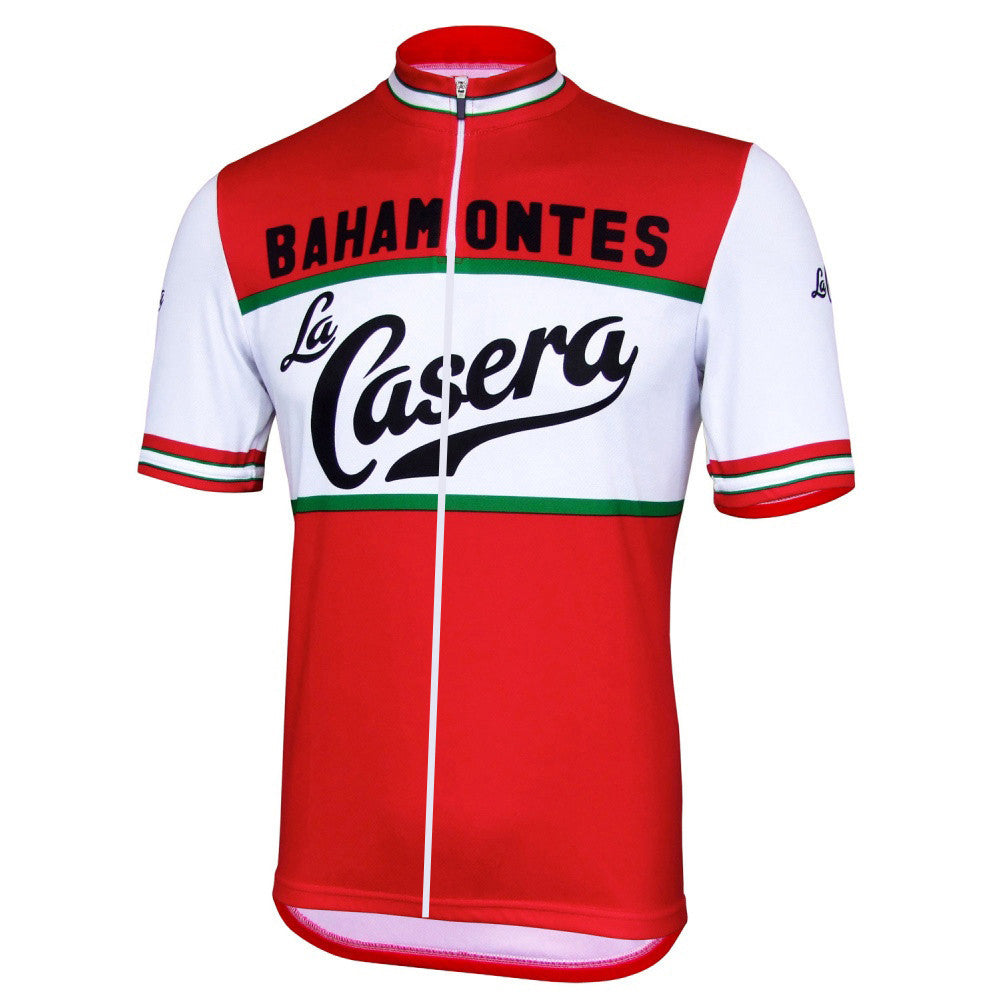CASERA Retro Cycling Jersey Short sleeve