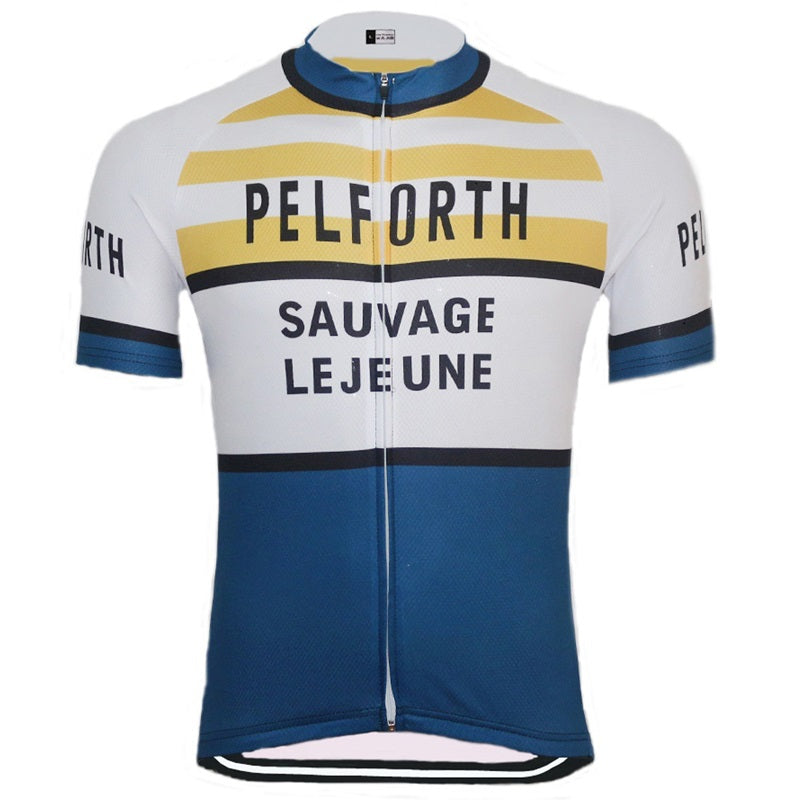 PELFORTH Retro Cycling Jersey Short sleeve