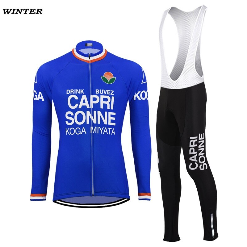 CAPRI SONNE Retro Cycling Jersey Long sleeved suit