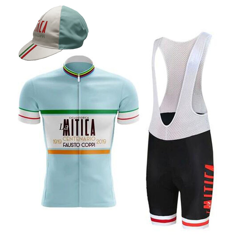 MITICA Retro Cycling Jersey Short sleeved suit