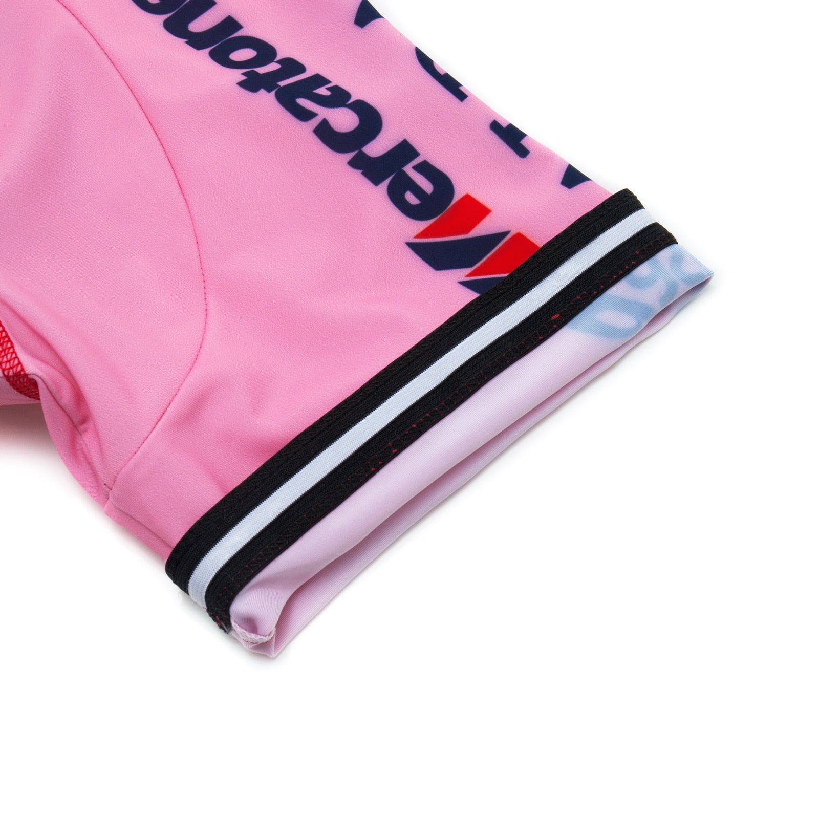 Marco Pink Retro Cycling Jersey Short sleeved suit