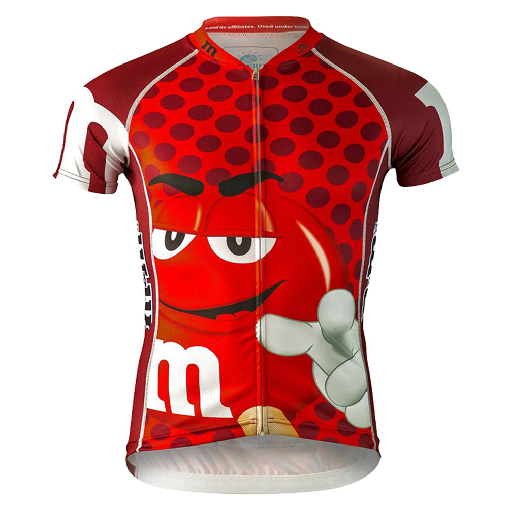 M&M Rufous Retro Cycling Jersey Short sleeve