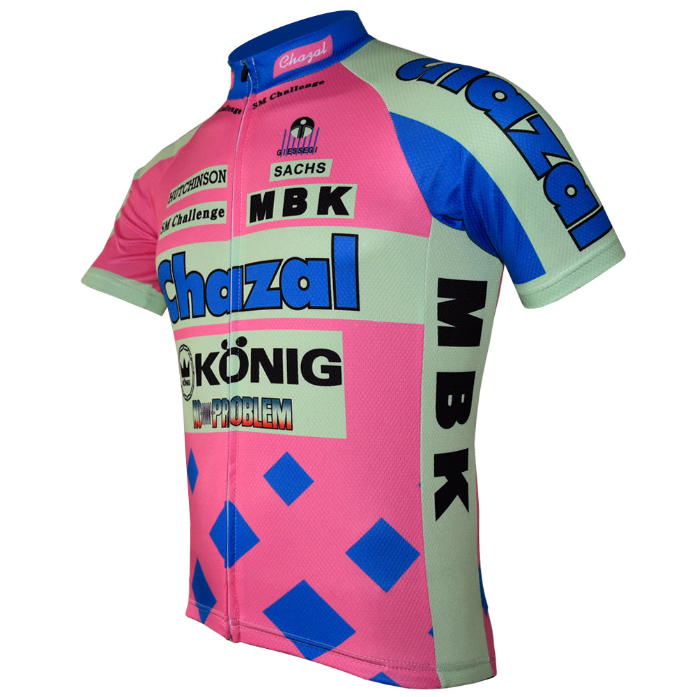 Chazal Retro Cycling Jersey Short sleeve