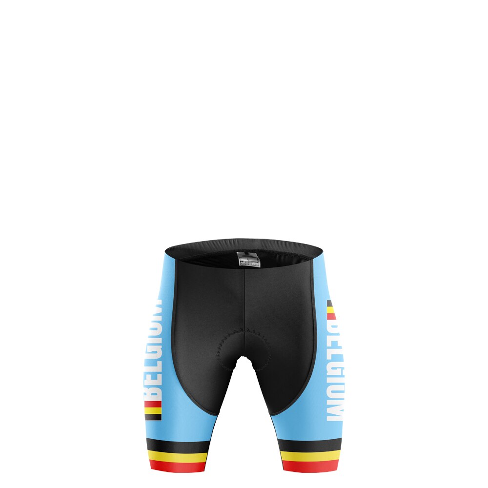 Belgium Retro Cycling Jersey Short sleeved suit