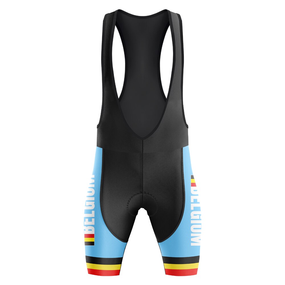 Belgium Retro Cycling Jersey Short sleeved suit